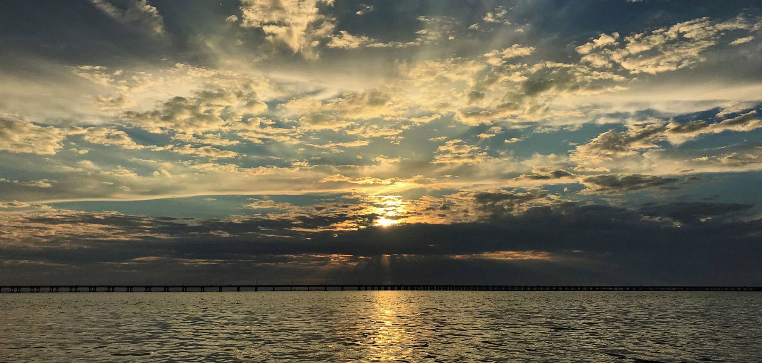 Cloudy Sunrise over Tampa Bay | Long Key Vacation Rentals Cloudy Sunrise over Tampa Bay | Long Key Vacation Rentals