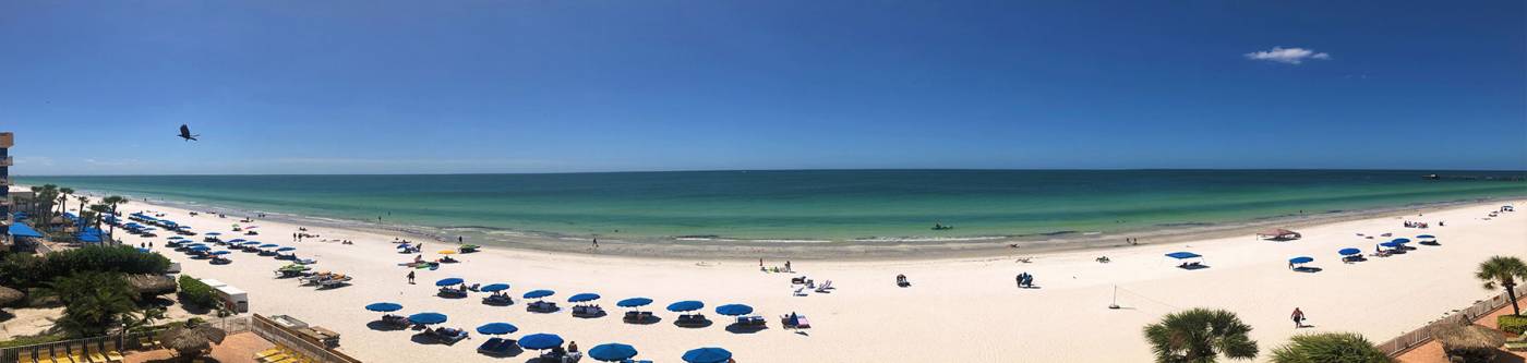 Umbrellas along the Beach | Long Key Vacation Rentals